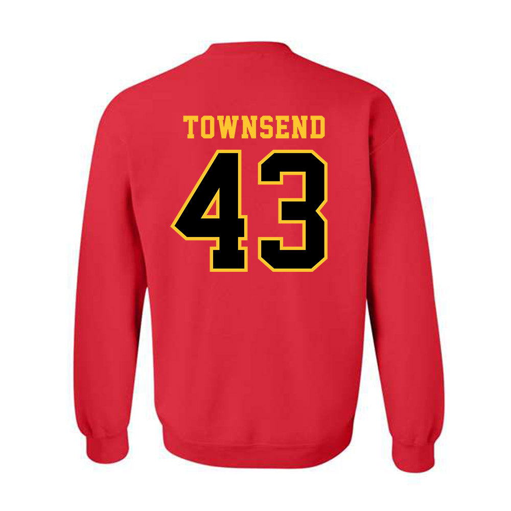 Ferris State - NCAA Football : Razah Townsend - Replica Shersey Crewneck Sweatshirt-1