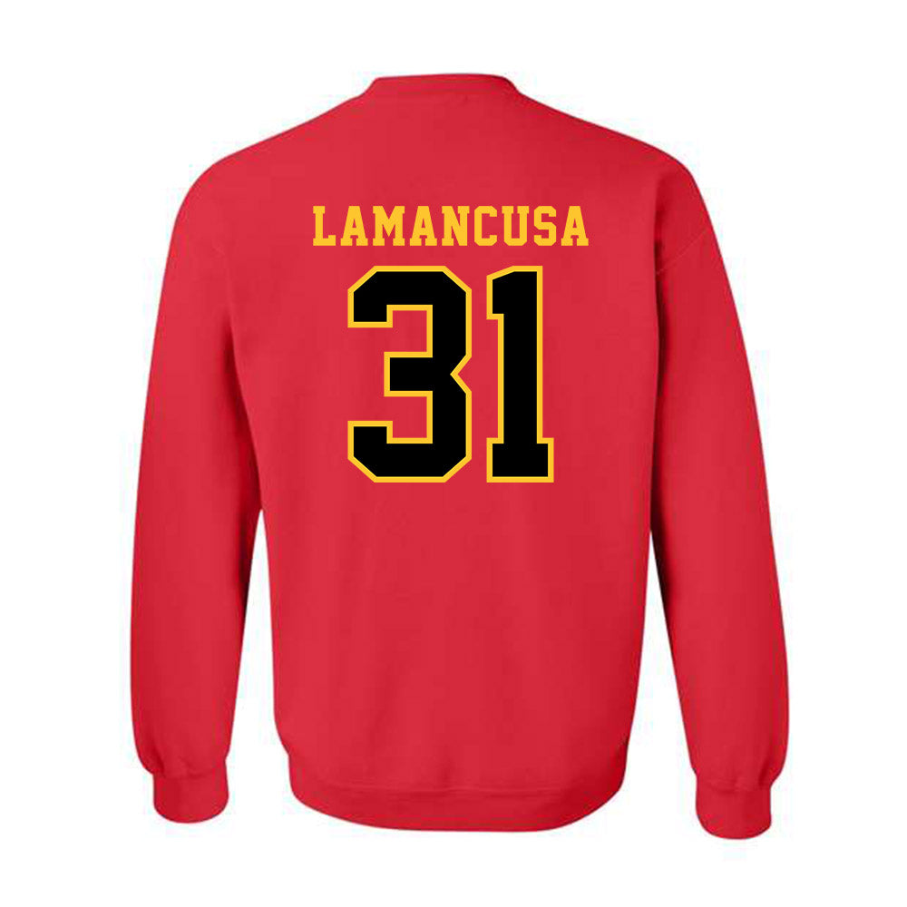 Ferris State - NCAA Football : Jack Lamancusa - Replica Shersey Crewneck Sweatshirt-1