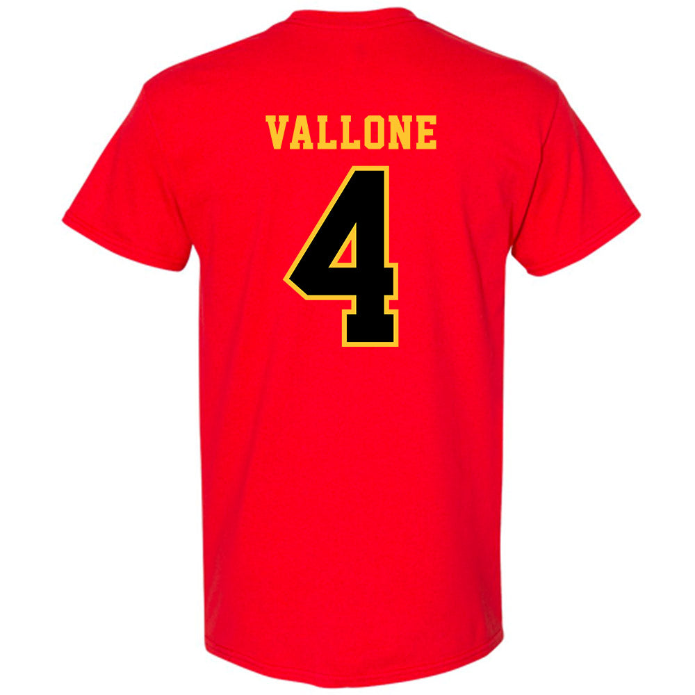 Ferris State - NCAA Women's Soccer : Bella Vallone - Replica Shersey T-Shirt-1