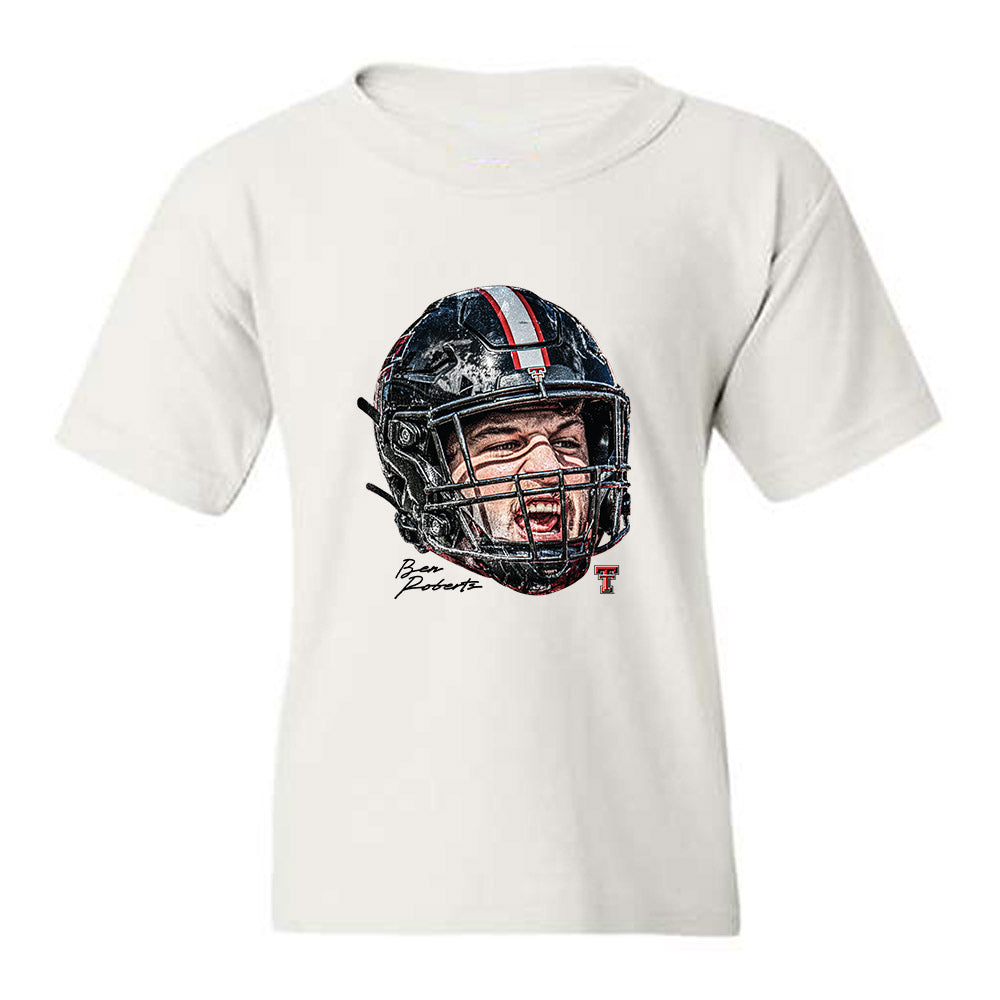 Texas Tech - NCAA Football : Ben Roberts - Game Face Youth T-Shirt-0