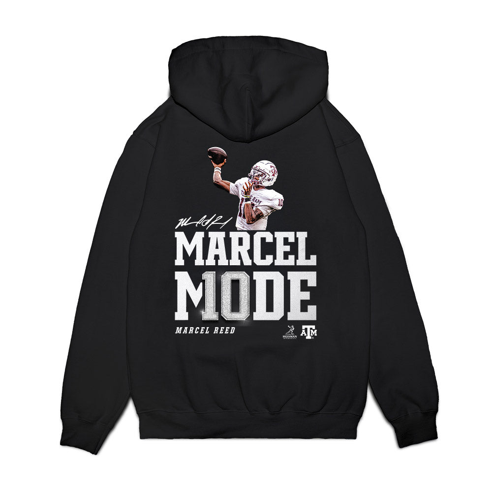 Texas A&M - NCAA Football : Marcel Reed - Heisman Premium Hooded Sweatshirt-1