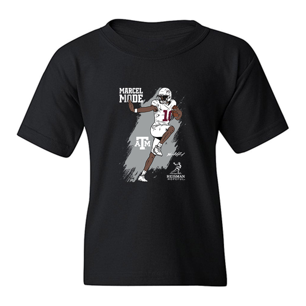 Texas A&M - NCAA Football : Marcel Reed - Heisman Stance Youth T-Shirt-0