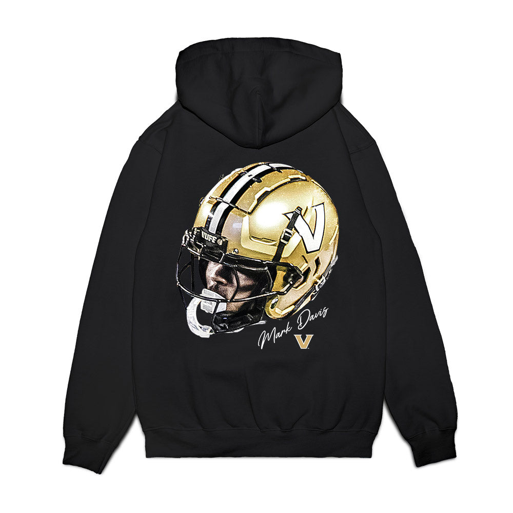 Vanderbilt - NCAA Football : Mark Davis - Game Face Premium Hooded Sweatshirt-1