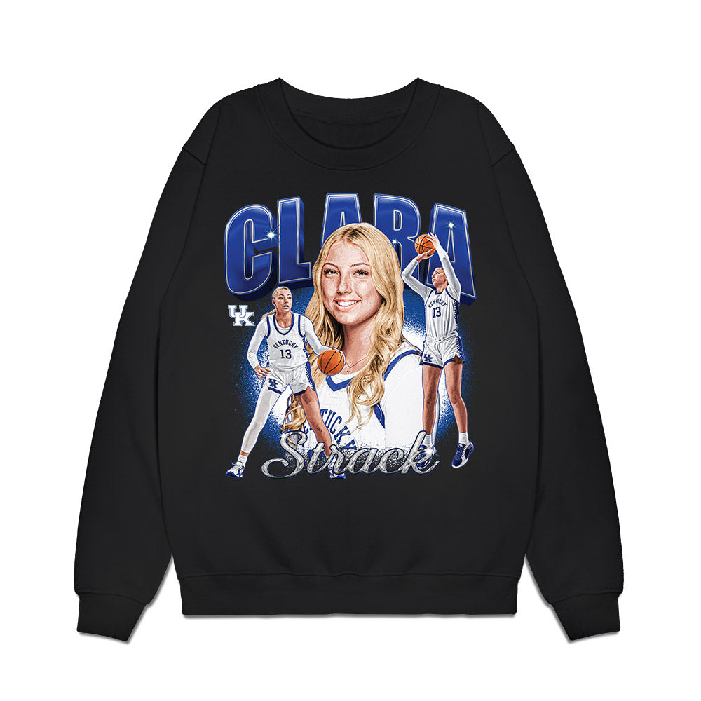 Kentucky - NCAA Women's Basketball : Clara Strack - Collage Premium Crewneck Sweatshirt-0