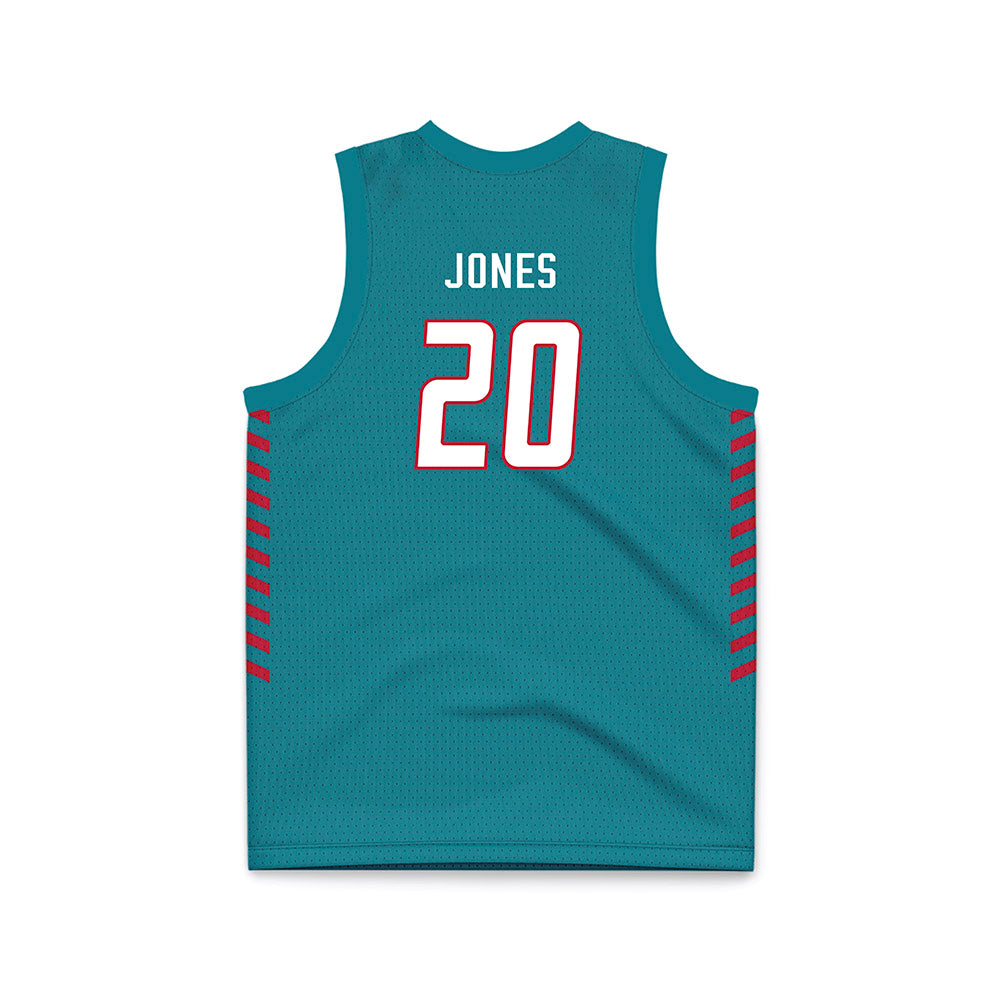New Mexico - NCAA Women's Basketball : Tyler Jones - Turquoise Basketball Jersey-1