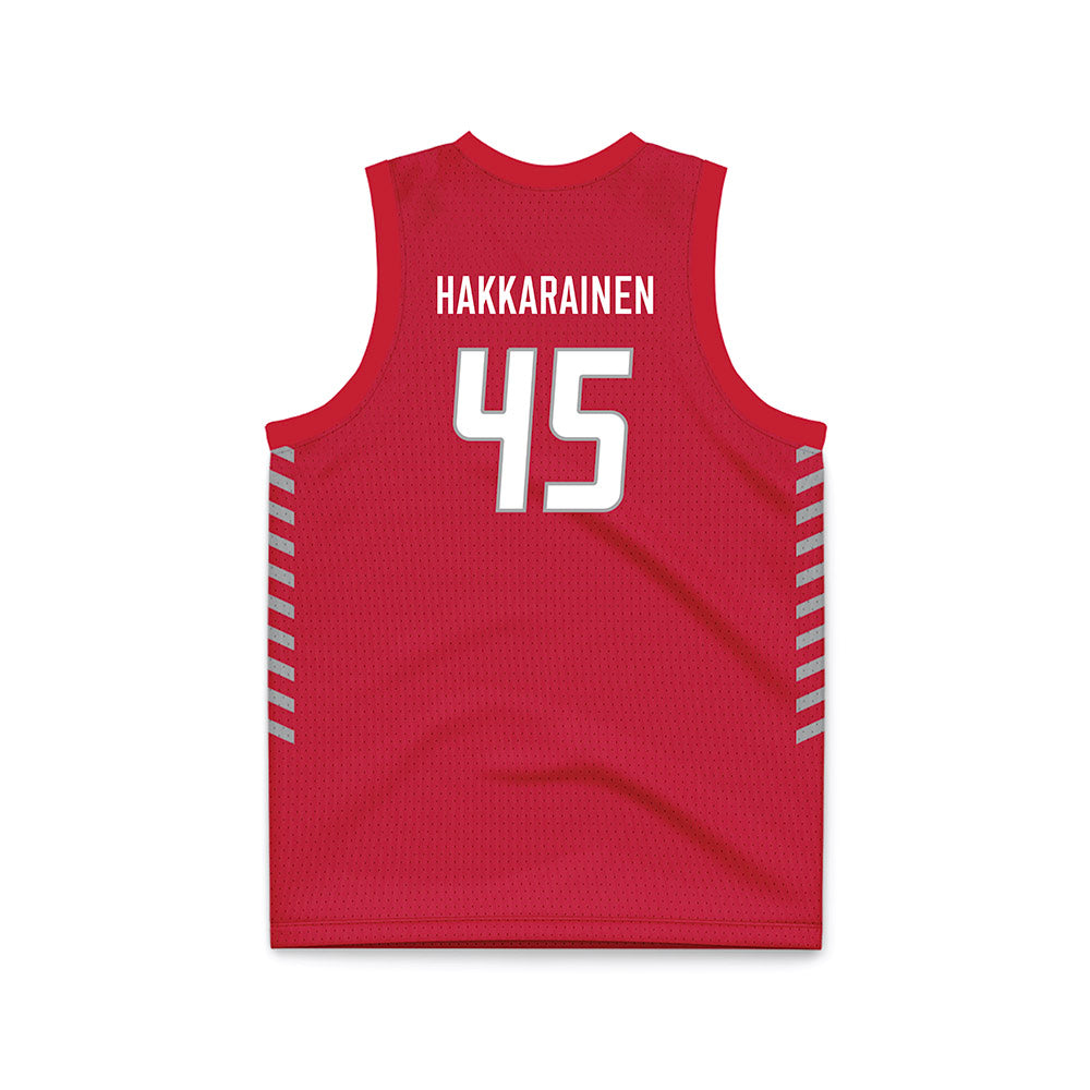 New Mexico - NCAA Women's Basketball : Lilli Hakkarainen - Red Basketball Jersey-1