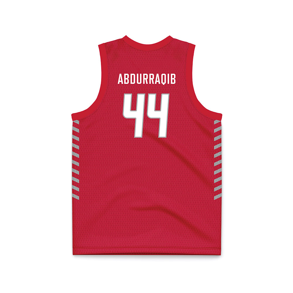 New Mexico - NCAA Women's Basketball : Laila Abdurraqib - Red Basketball Jersey-1