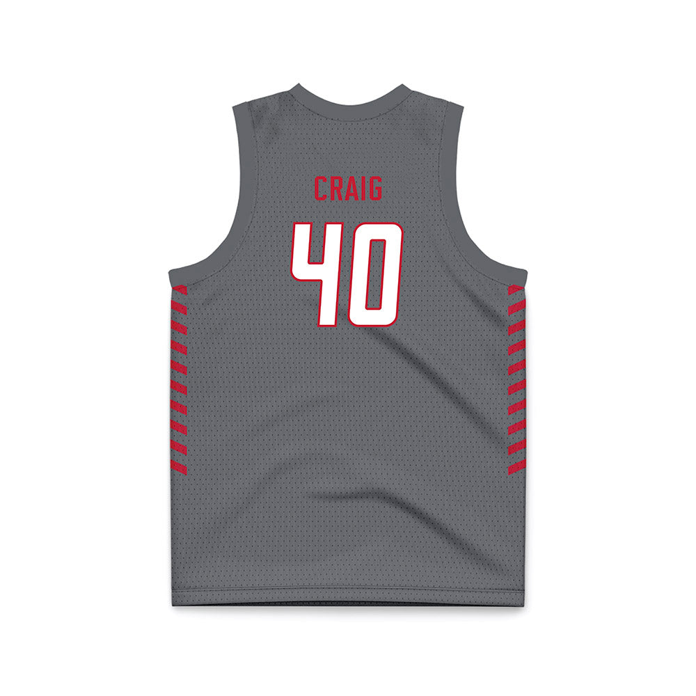 New Mexico - NCAA Women's Basketball : Clarissa Craig - Anthracite Basketball Jersey-1