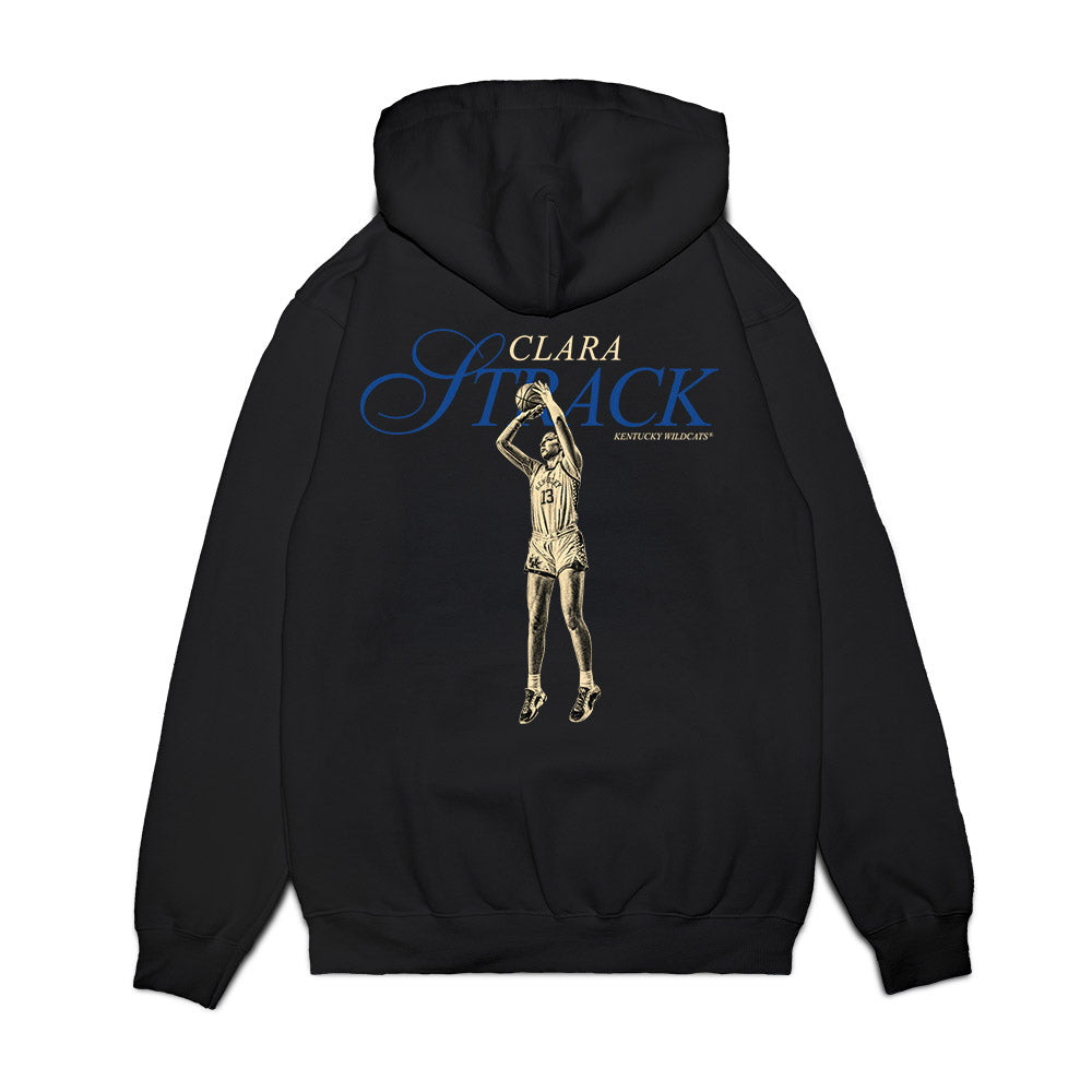 Kentucky - NCAA Women's Basketball : Clara Strack - Legacy Premium Hooded Sweatshirt-1