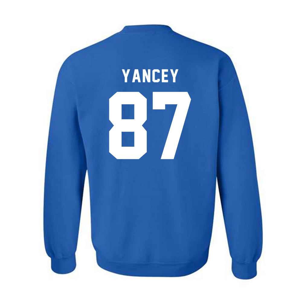 Buffalo - NCAA Football : Speedy Yancey - Buffalo vs Everybody Crewneck Sweatshirt-1