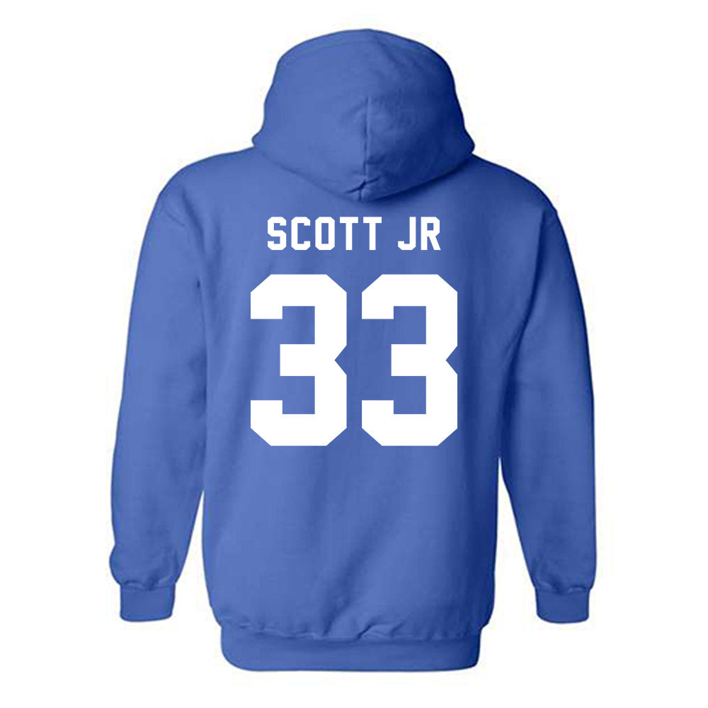 Buffalo - NCAA Football : Mark Anthony Scott Jr - Buffalo vs Everybody Hooded Sweatshirt-1
