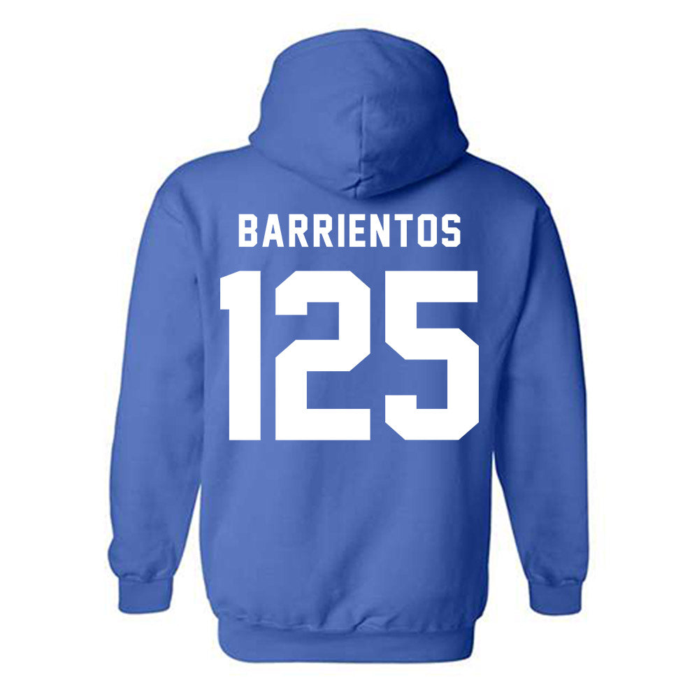 Buffalo - NCAA Wrestling : Caden Barrientos - Buffalo vs Everybody Hooded Sweatshirt-1
