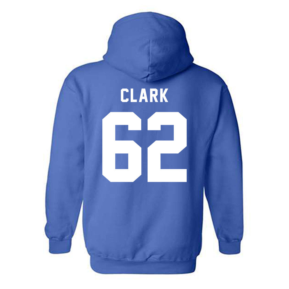 Buffalo - NCAA Football : Paul Clark - Buffalo vs Everybody Hooded Sweatshirt-1
