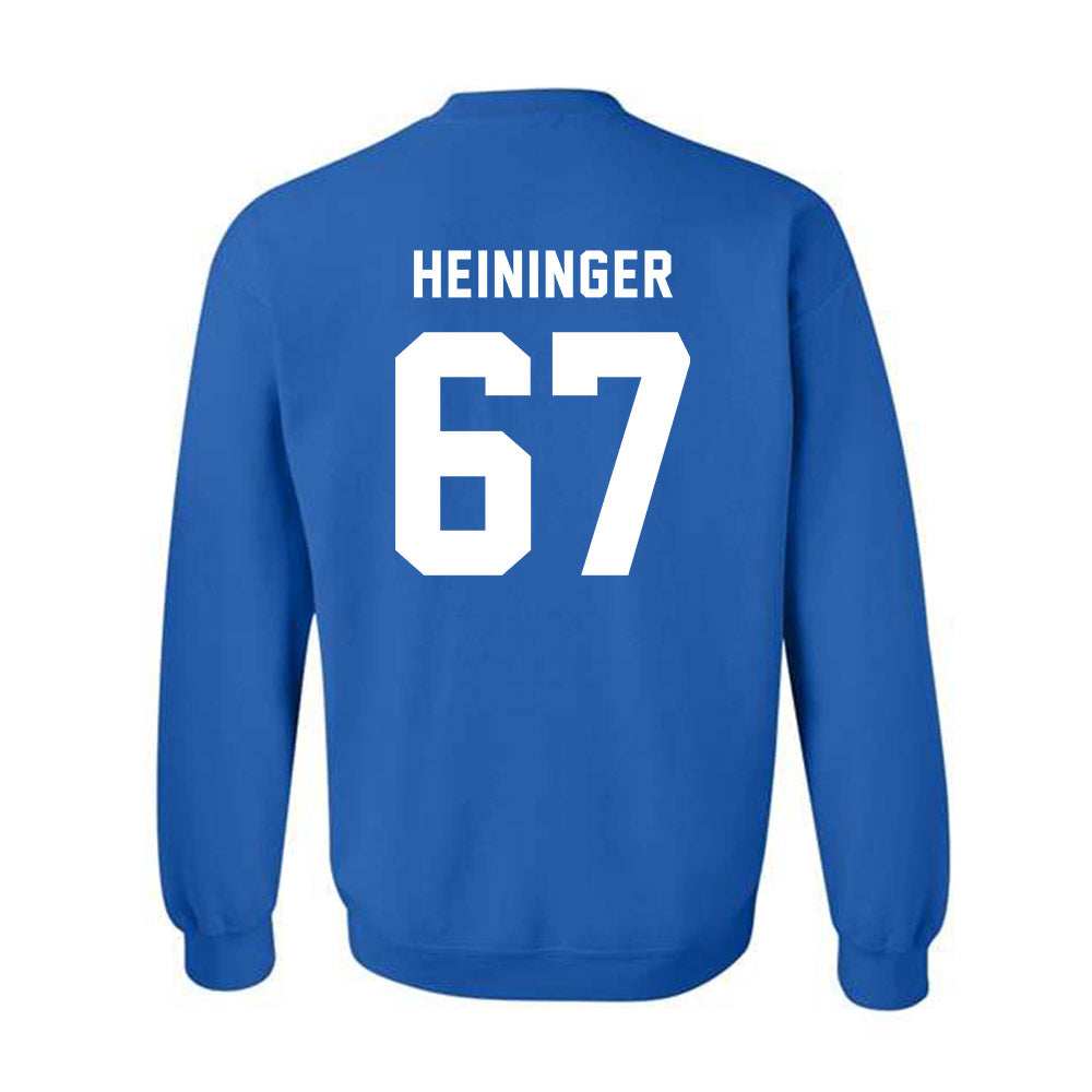 Buffalo - NCAA Football : Alex Heininger - Buffalo vs Everybody Crewneck Sweatshirt-1