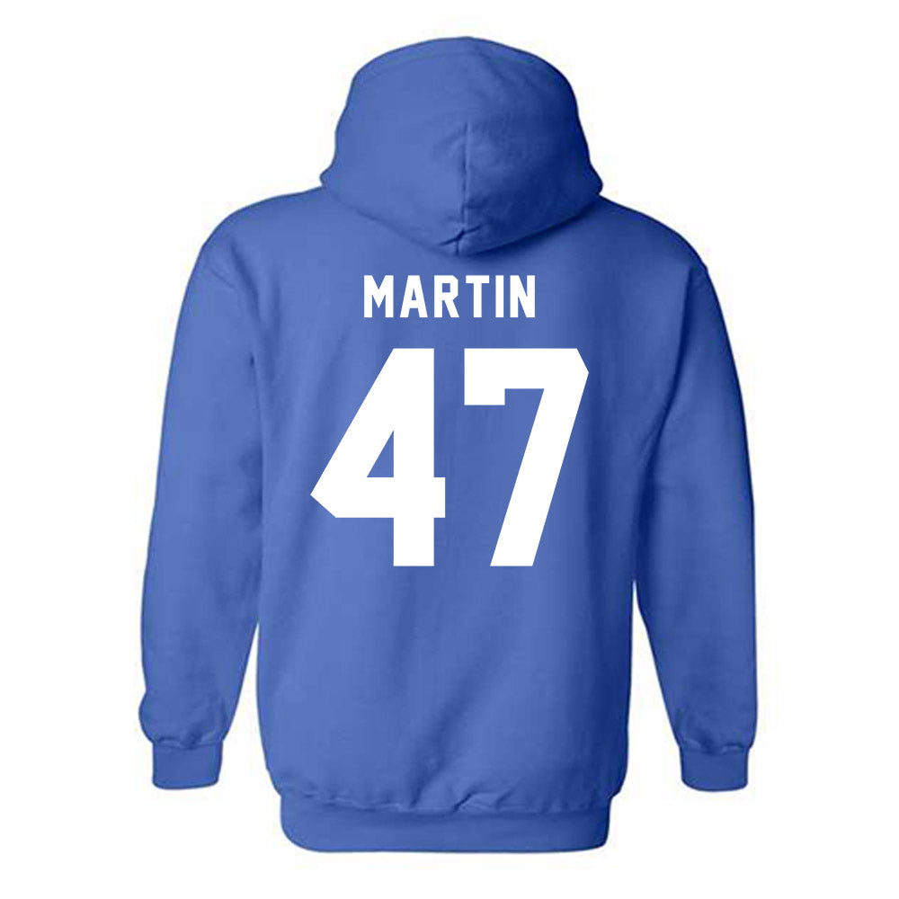 Buffalo - NCAA Football : Christopher Martin - Buffalo vs Everybody Hooded Sweatshirt-1