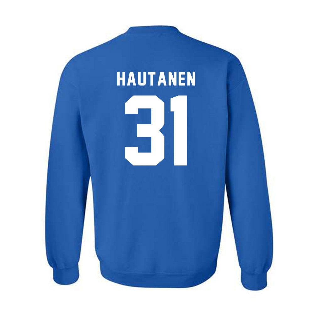 Buffalo - NCAA Football : Oliver Hautanen - Buffalo vs Everybody Crewneck Sweatshirt-1