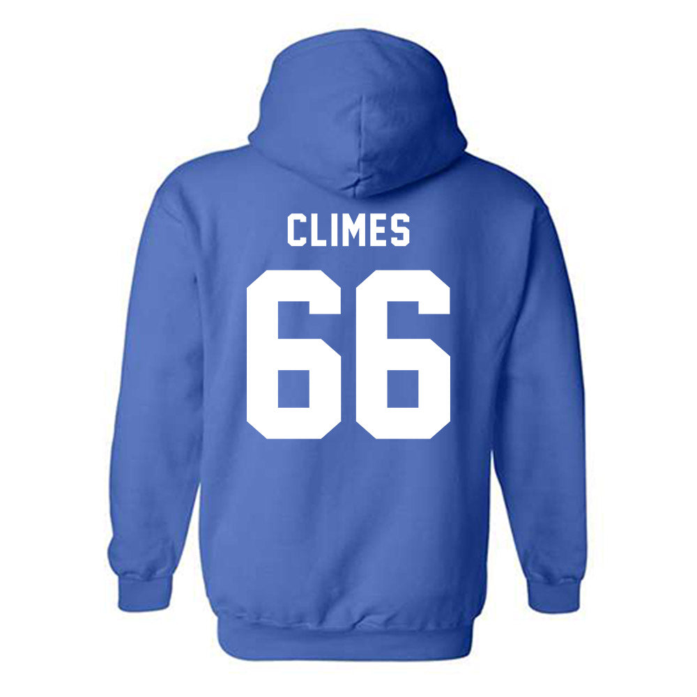 Buffalo - NCAA Football : Christopher Climes - Buffalo vs Everybody Hooded Sweatshirt-1