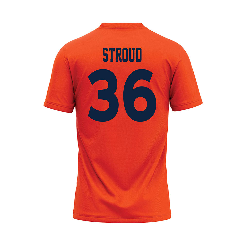 Auburn - NCAA Softball : Kyla Stroud - Orange Baseball Jersey-1