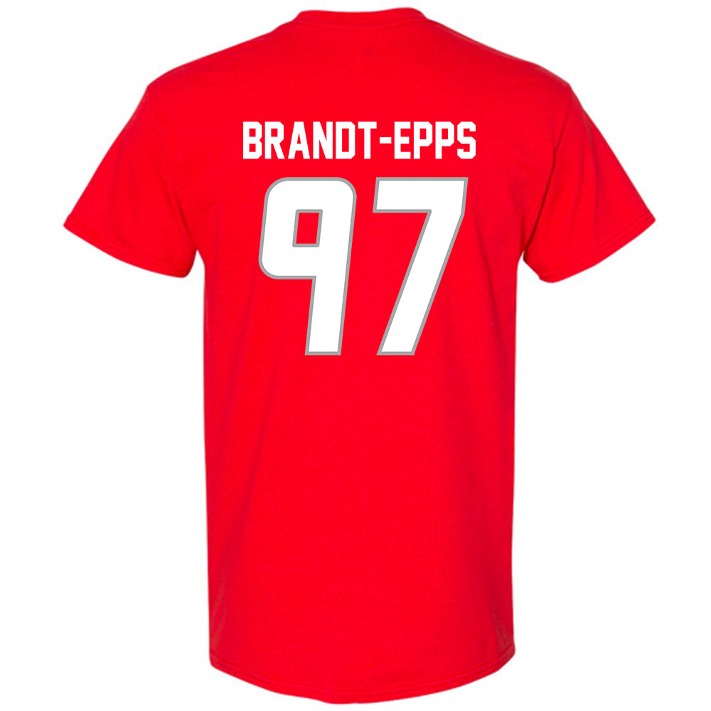 New Mexico - NCAA Football : Devin Brandt-Epps - Classic Shersey T-Shirt-1