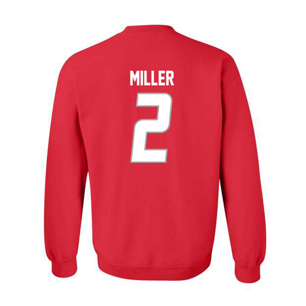 New Mexico - NCAA Men's Basketball : Tajavis Miller - Classic Shersey Crewneck Sweatshirt-1