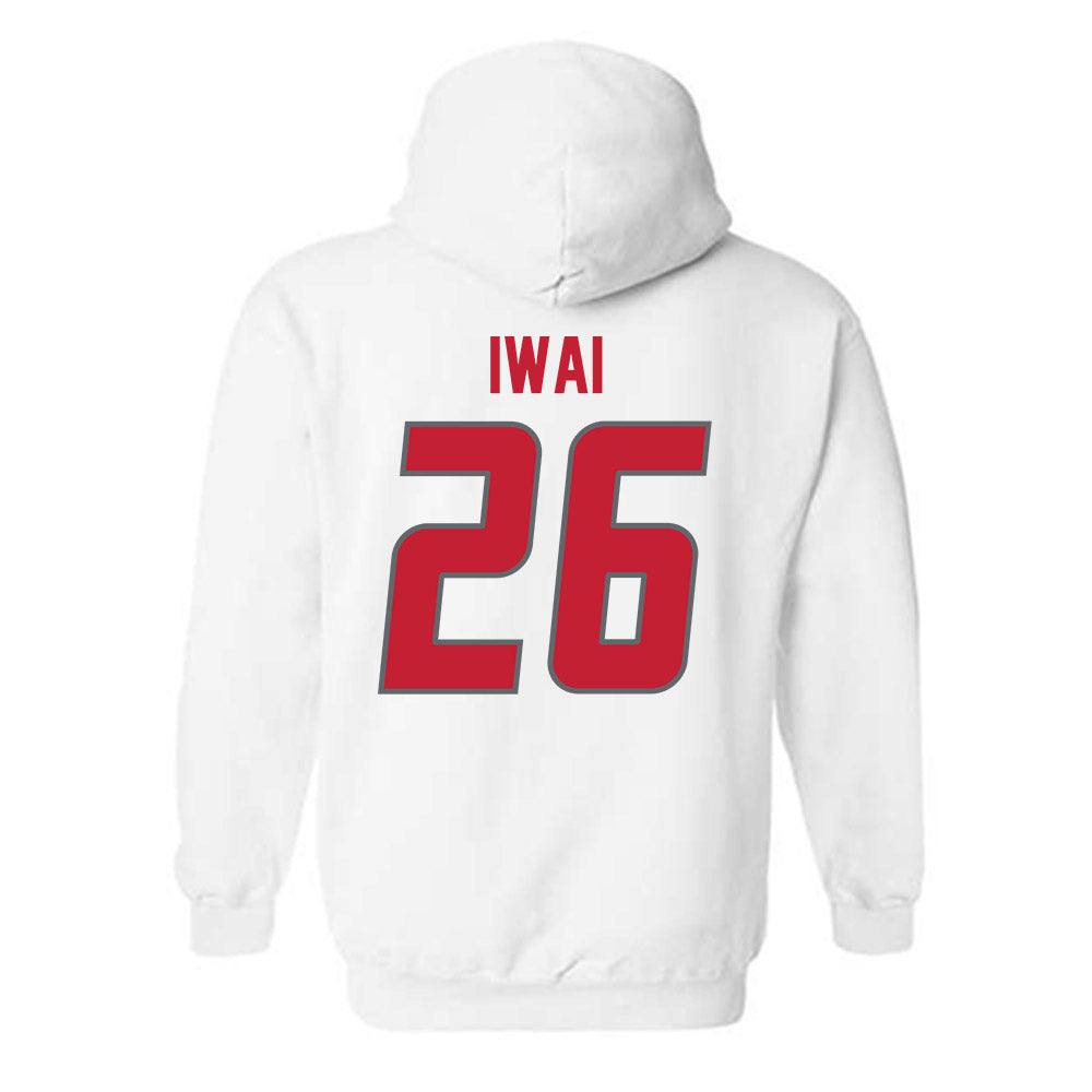 New Mexico - NCAA Football : Rei Iwai - Classic Shersey Hooded Sweatshirt-1