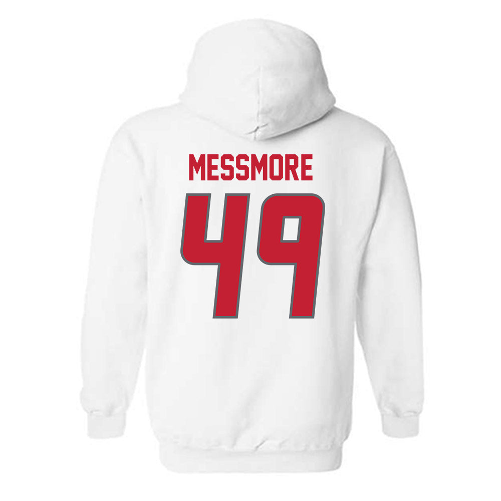 New Mexico - NCAA Baseball : Jack Messmore - Classic Shersey Hooded Sweatshirt-1
