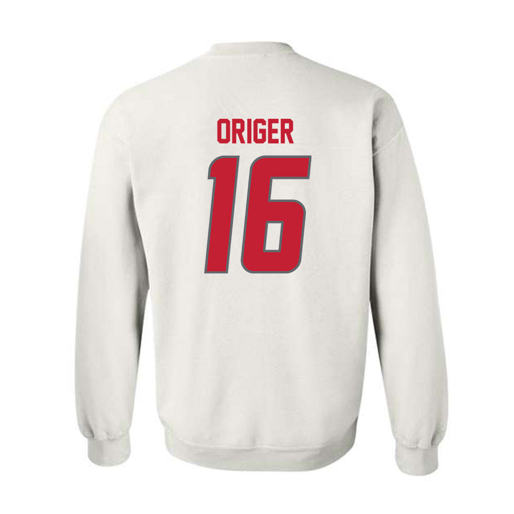 New Mexico - NCAA Baseball : Grant Origer - Classic Shersey Crewneck Sweatshirt-1