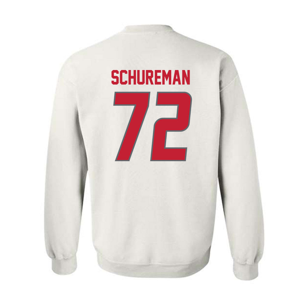 New Mexico - NCAA Football : Griffin Schureman - Classic Shersey Crewneck Sweatshirt-1