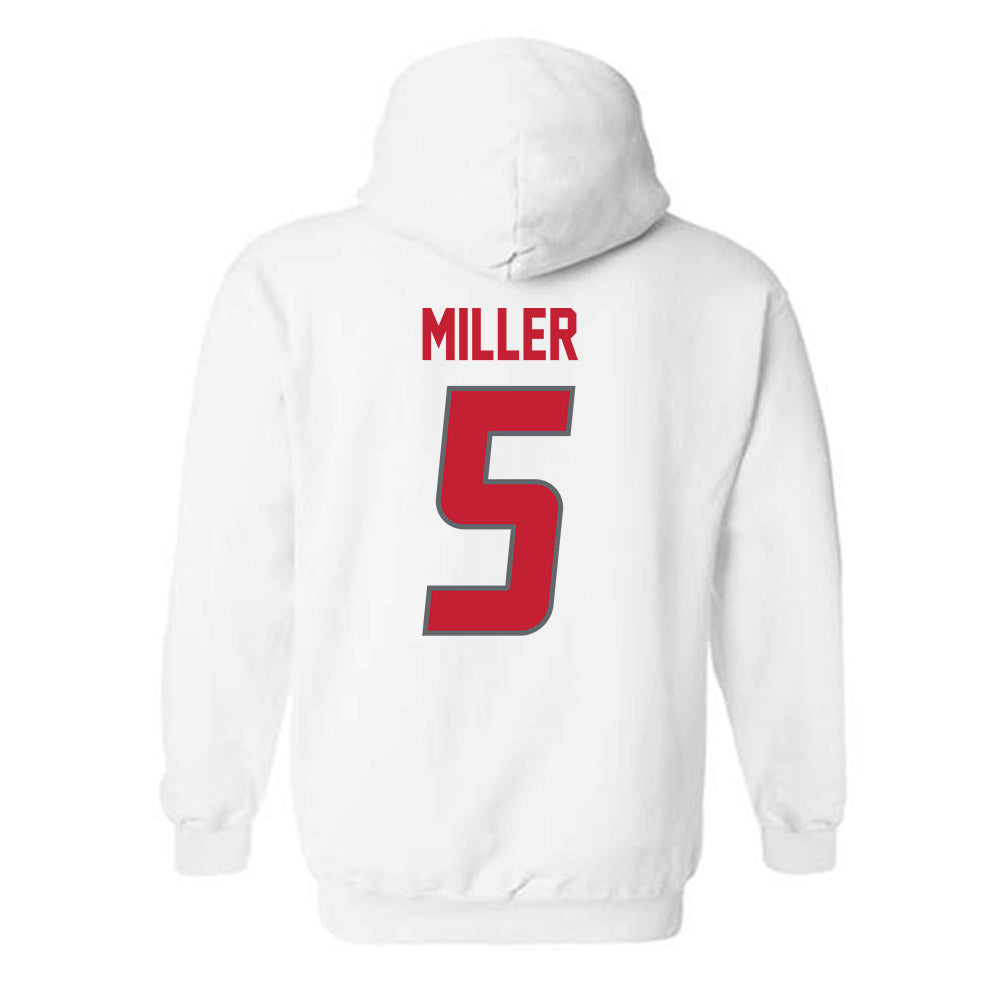 New Mexico - NCAA Baseball : Shane Miller - Classic Shersey Hooded Sweatshirt-1