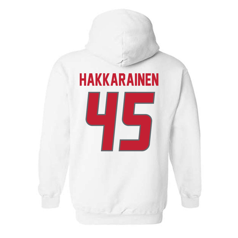 New Mexico - NCAA Women's Basketball : Lilli Hakkarainen - Classic Shersey Hooded Sweatshirt-1
