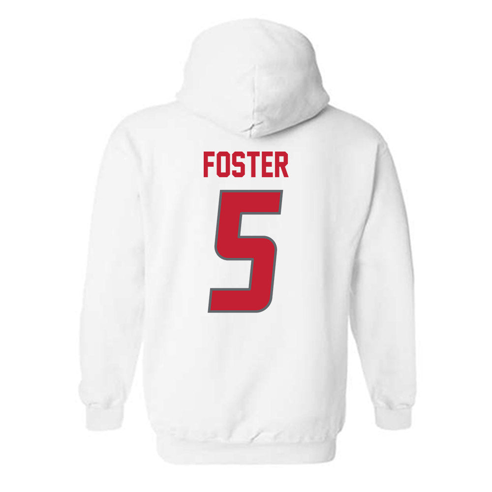 New Mexico - NCAA Women's Basketball : Kaia Foster - Classic Shersey Hooded Sweatshirt-1