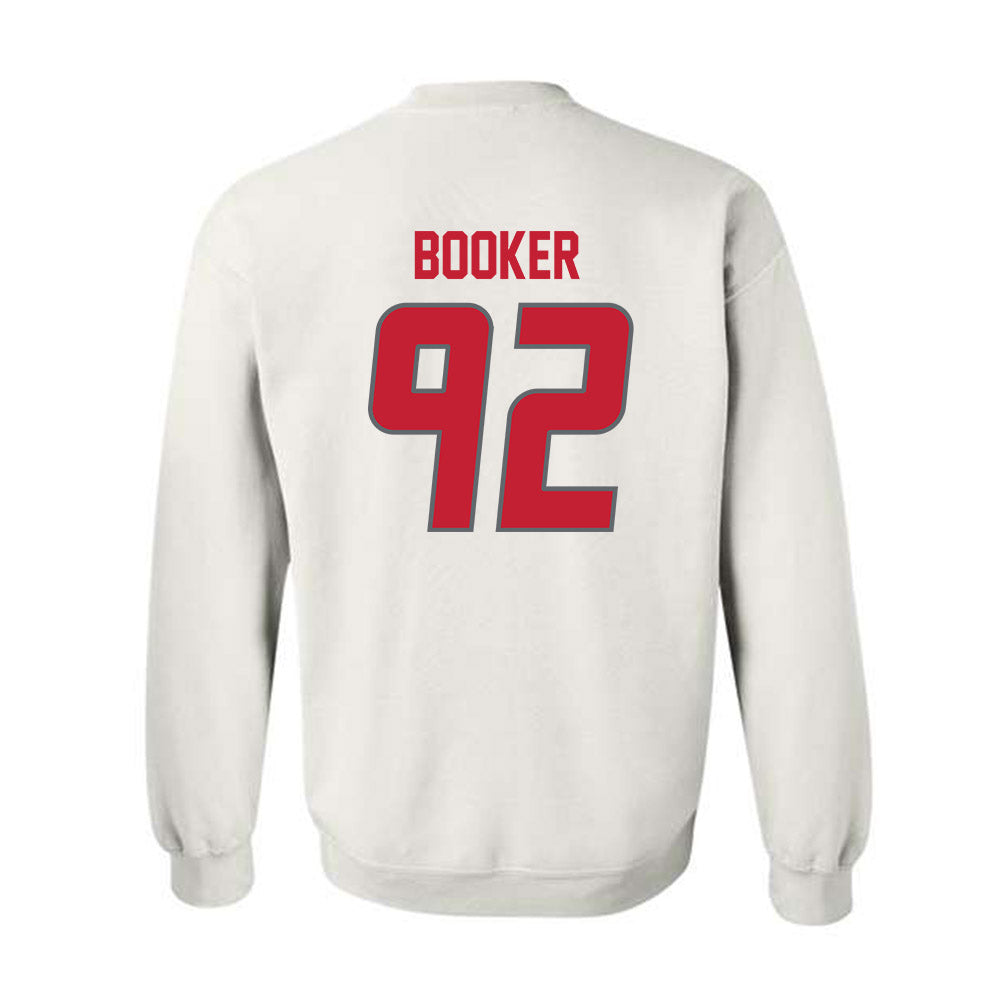 New Mexico - NCAA Football : Brian Booker - Classic Shersey Crewneck Sweatshirt-1