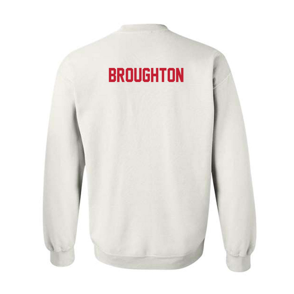 New Mexico - NCAA Women's Swimming & Diving : Ellie Broughton - Classic Shersey Crewneck Sweatshirt-1