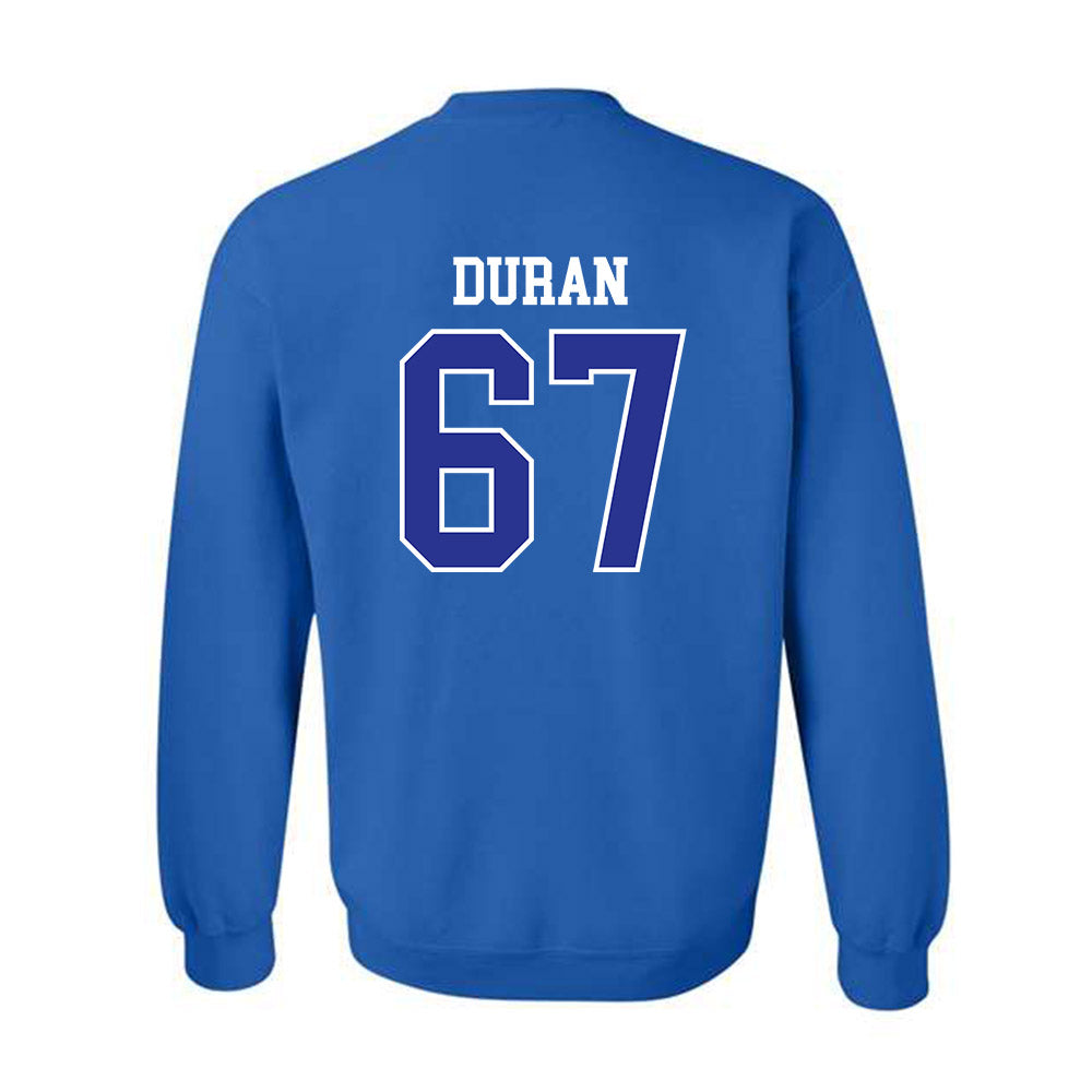 Westfield State - NCAA Football : Mauricio Duran - Classic Shersey Crewneck Sweatshirt-1