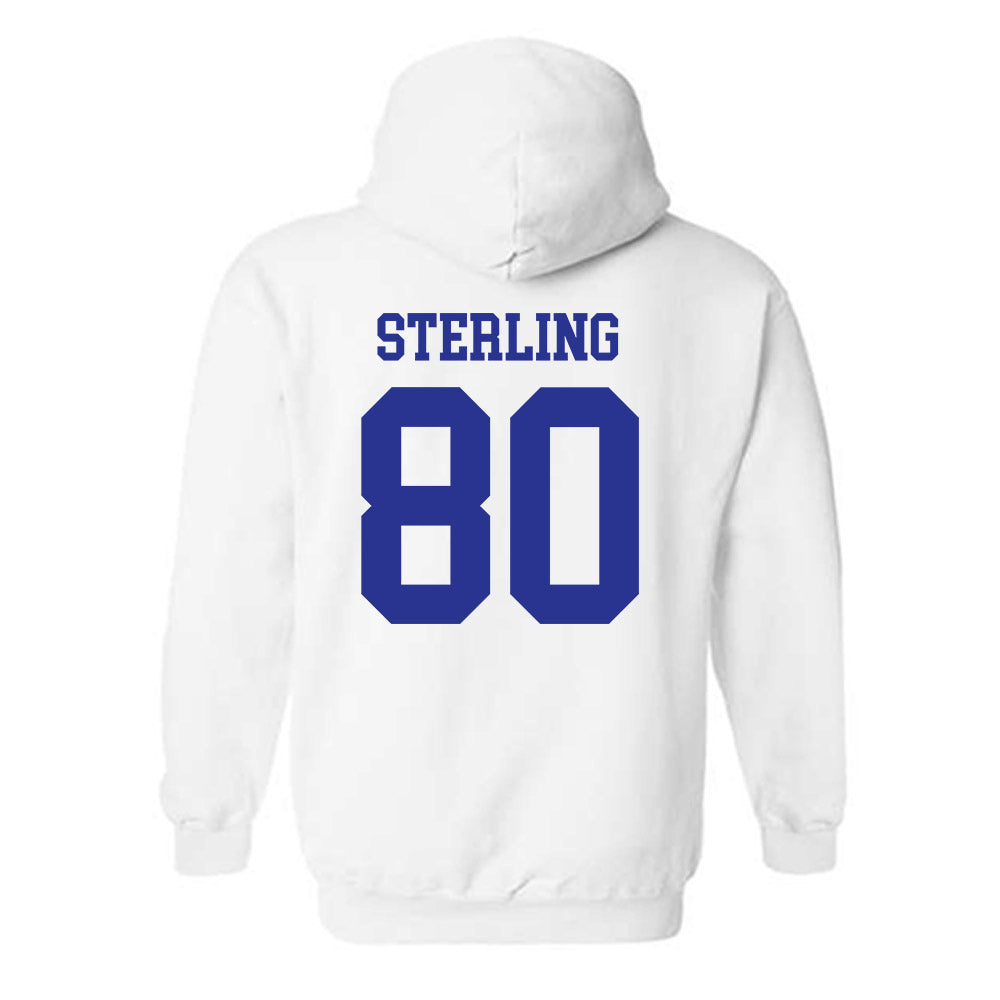 Westfield State - NCAA Football : Jordan Sterling - Classic Shersey Hooded Sweatshirt-1
