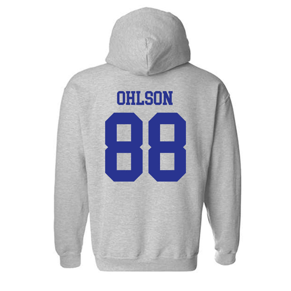 Westfield State - NCAA Football : Charles Ohlson - Classic Shersey Hooded Sweatshirt-1
