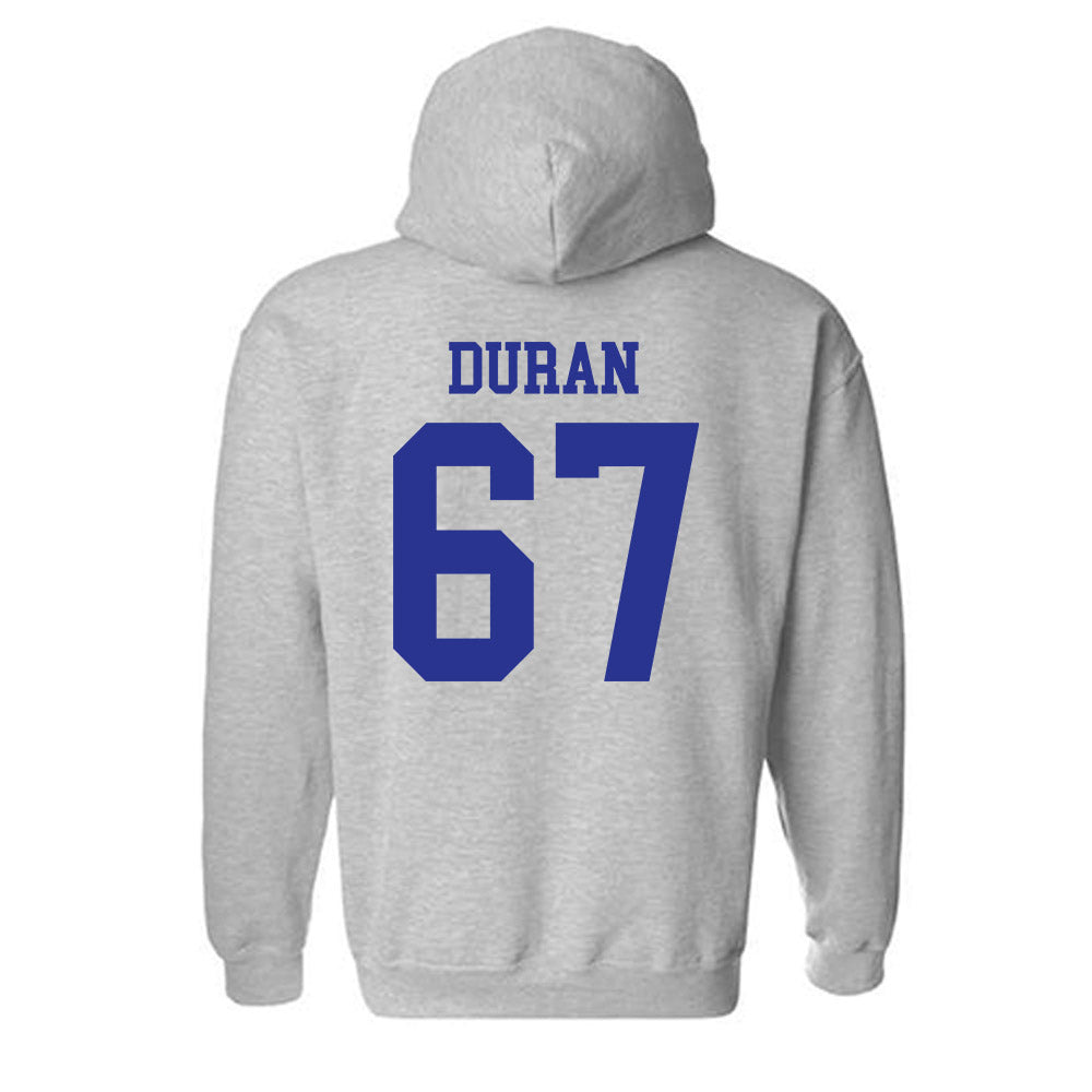 Westfield State - NCAA Football : Mauricio Duran - Classic Shersey Hooded Sweatshirt-1