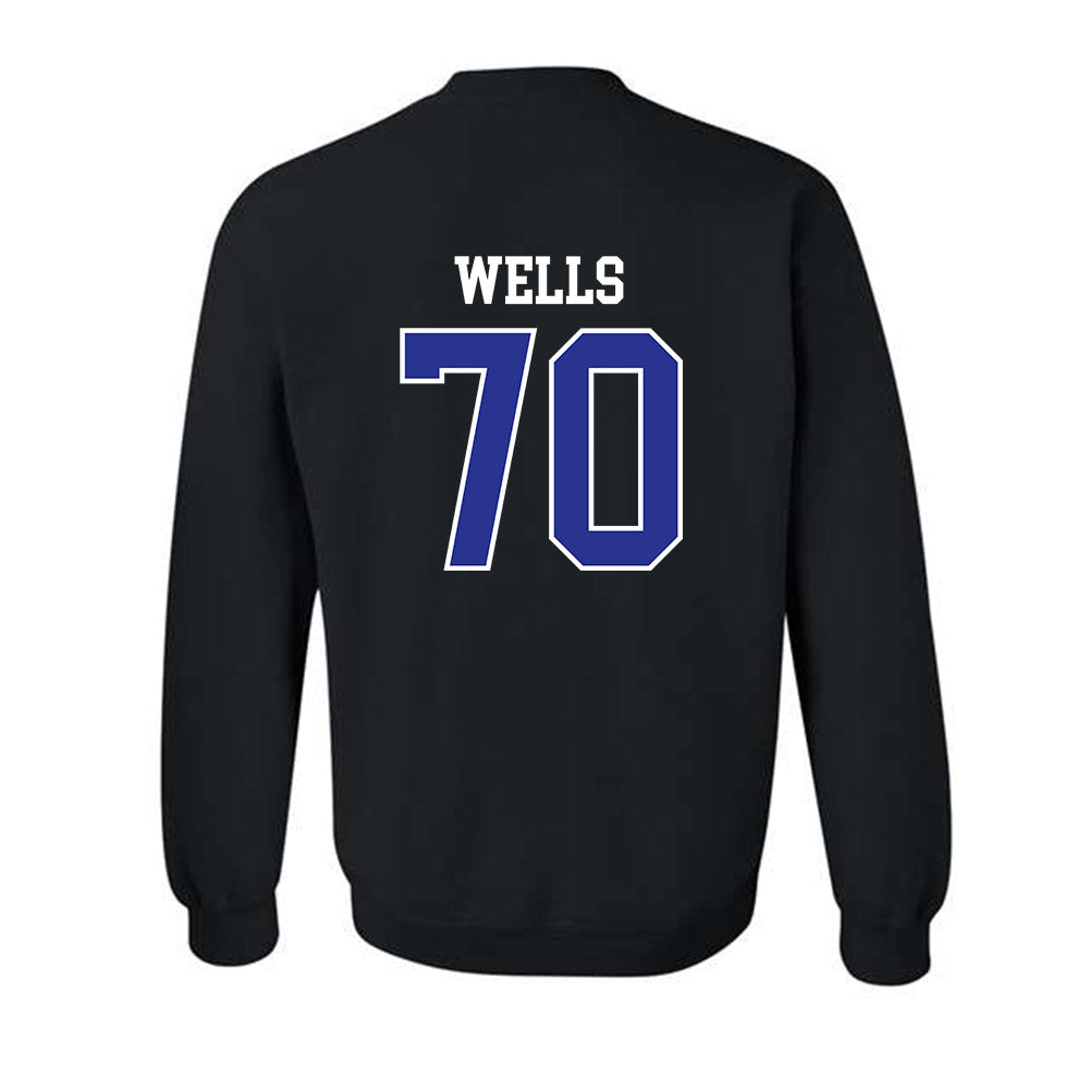 Westfield State - NCAA Football : Chandise Wells - Classic Shersey Crewneck Sweatshirt-1