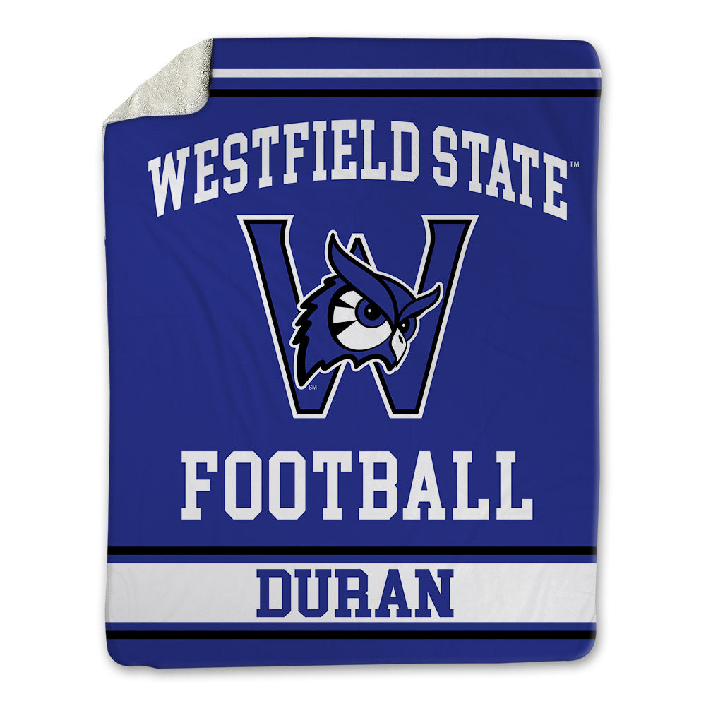 Westfield State - NCAA Football : Mauricio Duran - Blanket-0