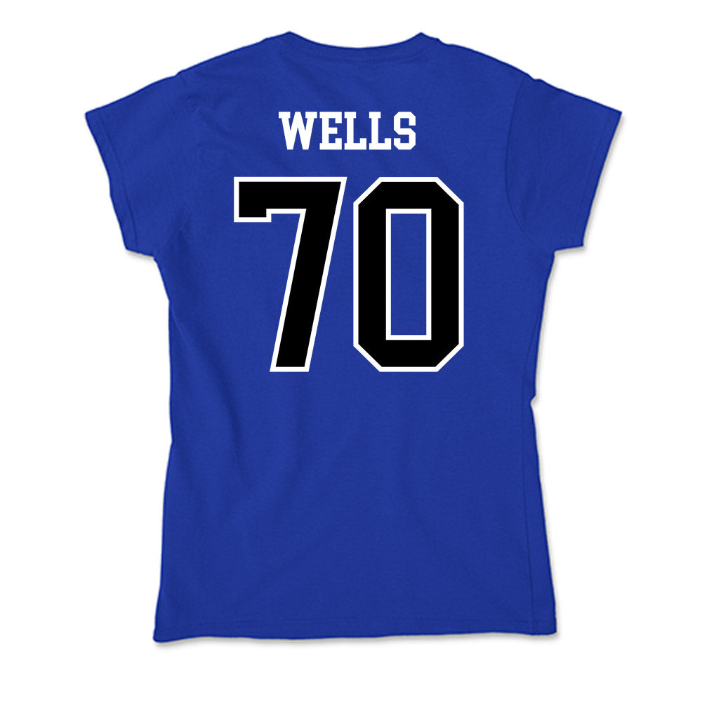 Westfield State - NCAA Football : Chandise Wells - Soft Style Women’s T-Shirt-1