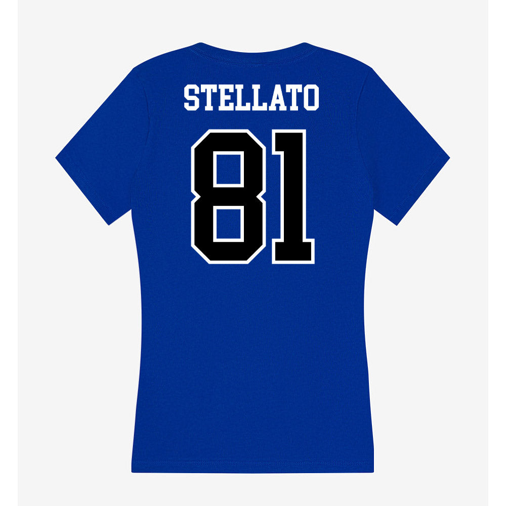 Westfield State - NCAA Football : Dino Stellato - Women's V-Neck T-Shirt-1