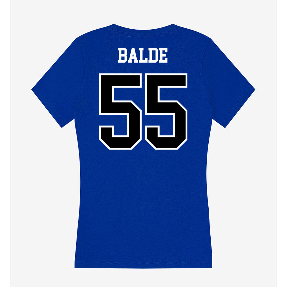 Westfield State - NCAA Football : Jonathan Balde - Women's V-Neck T-Shirt-1