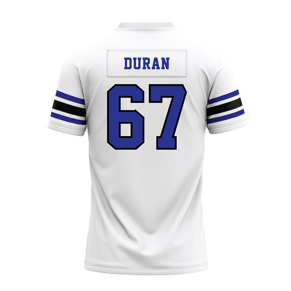 Westfield State - NCAA Football : Mauricio Duran - White Premium Football Jersey-1
