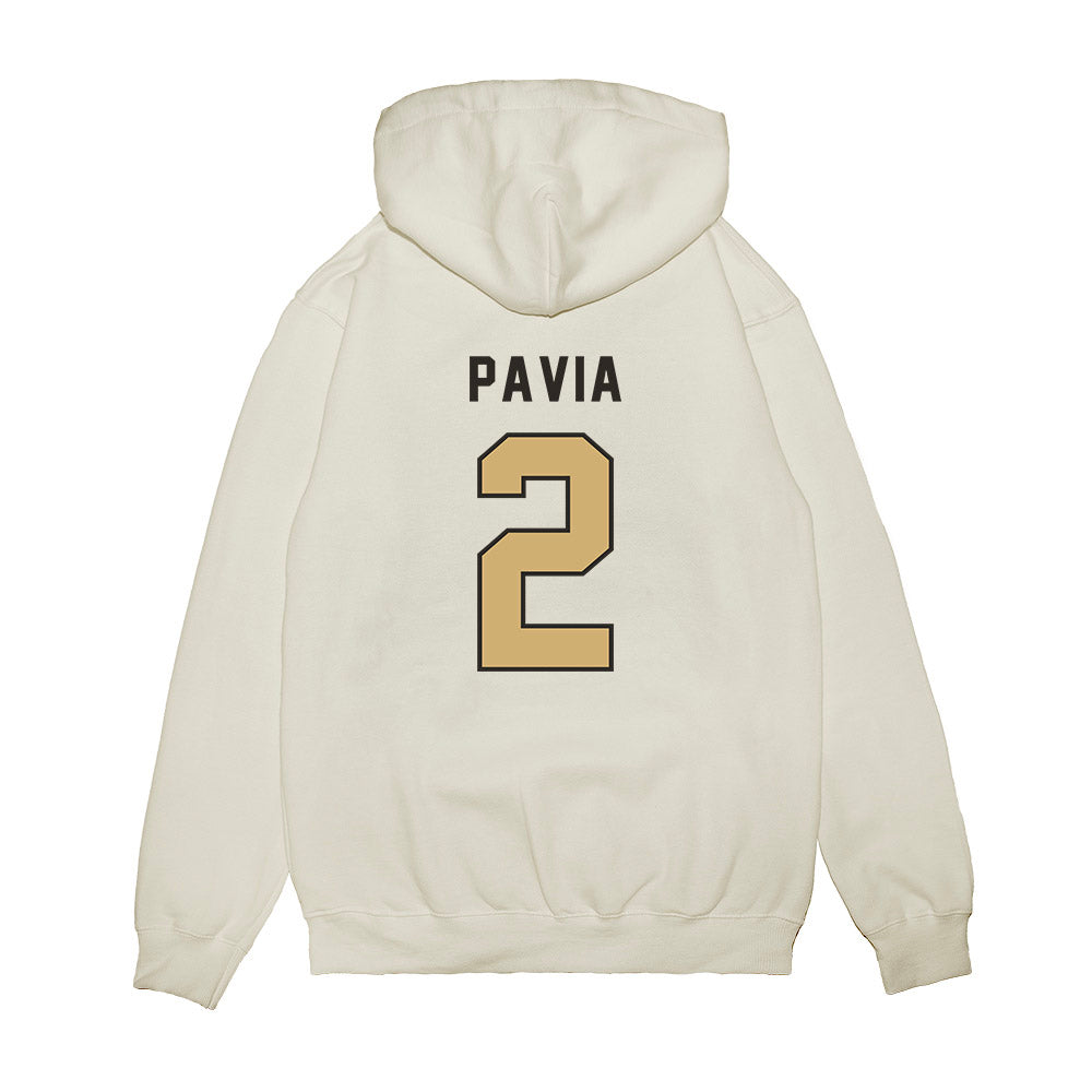 Vanderbilt - NCAA Football : Diego Pavia - Heisman Finalist Premium Hooded Sweatshirt-1
