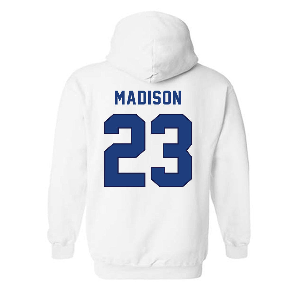 Worcester State - NCAA Women's Basketball : Naveiha Madison - Classic Shersey Hooded Sweatshirt-1