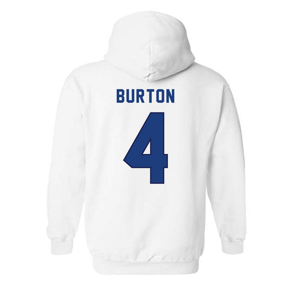 Worcester State - NCAA Men's Basketball : Dajon Burton - Classic Shersey Hooded Sweatshirt-1