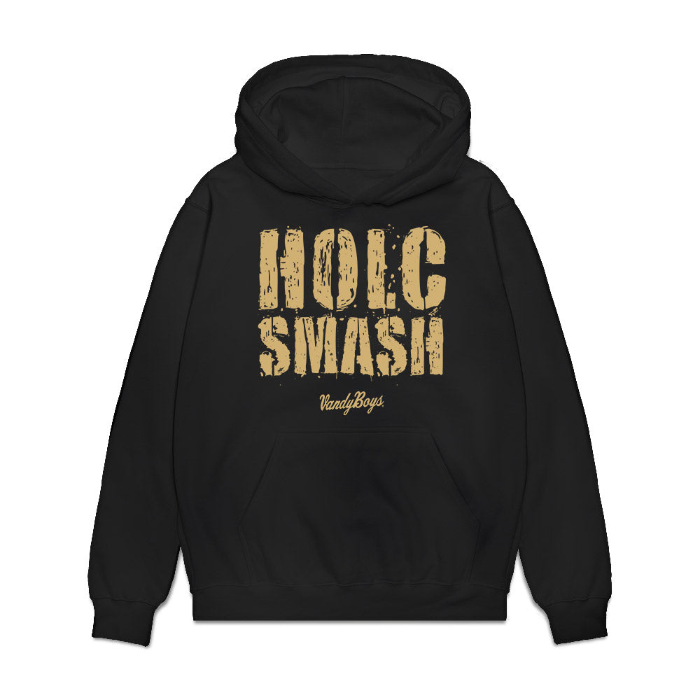Vanderbilt - NCAA Baseball : Braden Holcomb - HOLC SMASH v1 Premium Hooded Sweatshirt-0