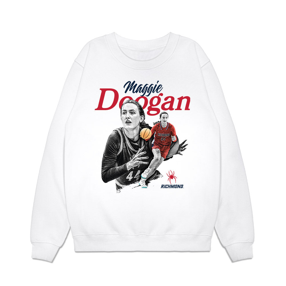 Richmond - NCAA Women's Basketball : Maggie Doogan - Collage Premium Crewneck Sweatshirt-0