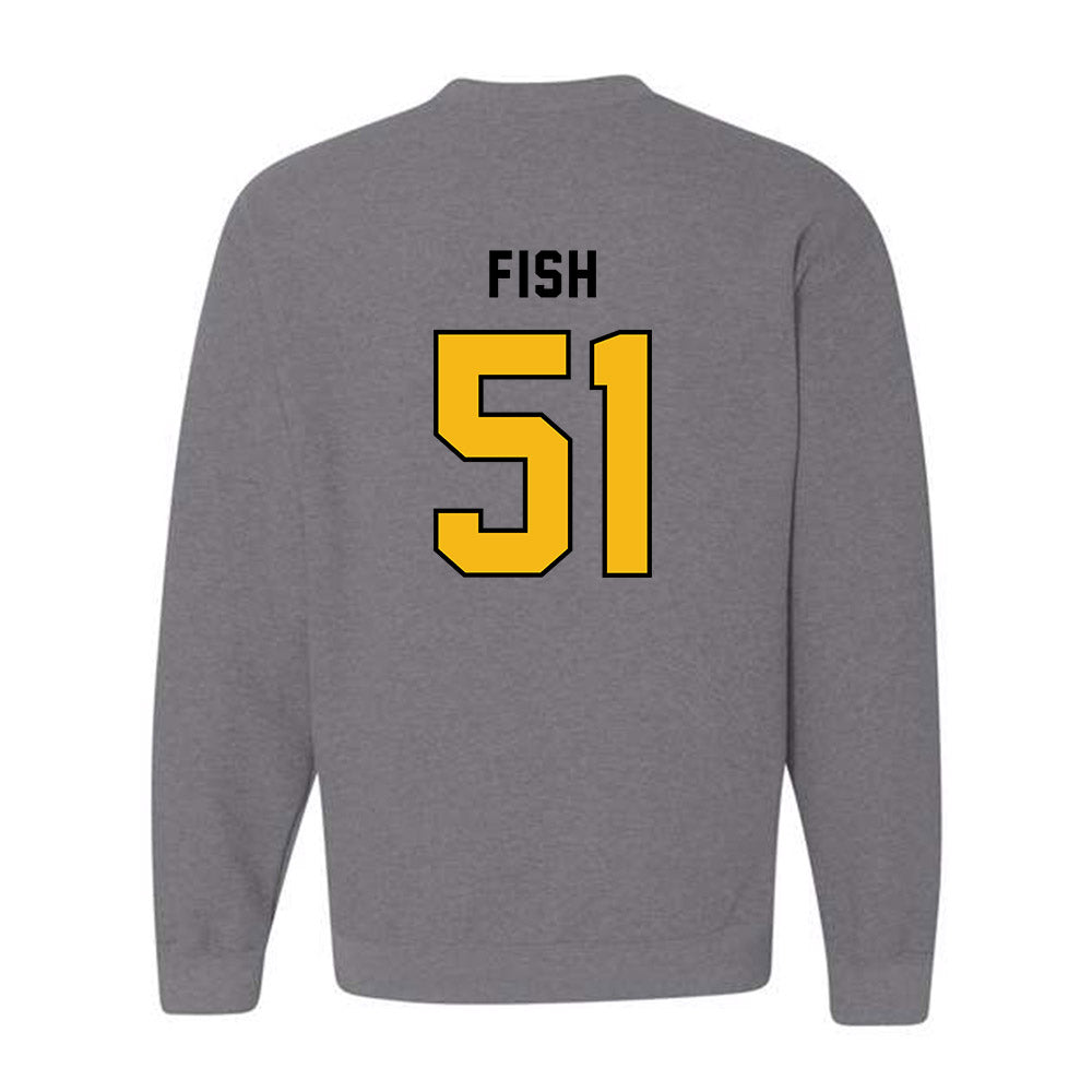 Idaho - NCAA Football : Shepard Fish - Joe Mascot Crewneck Sweatshirt-1
