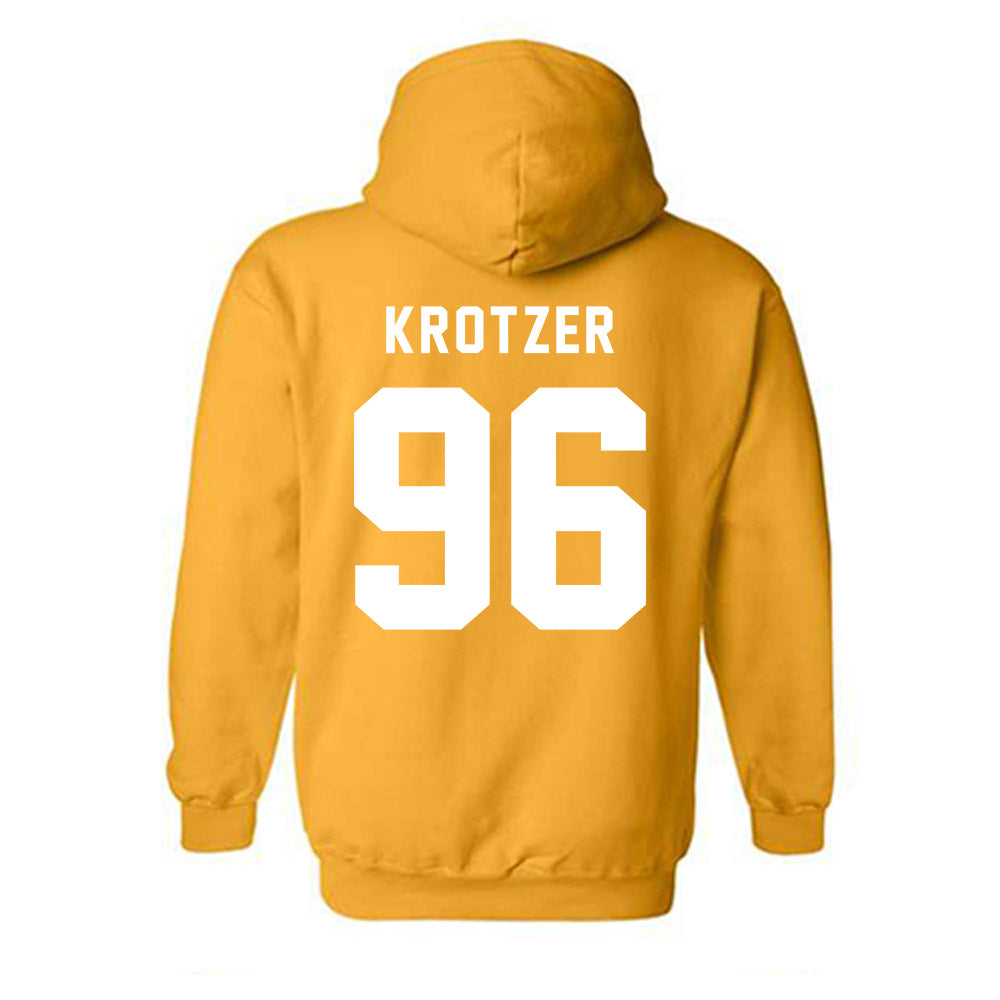 Idaho - NCAA Football : Zach Krotzer - VANDALS Hooded Sweatshirt-1